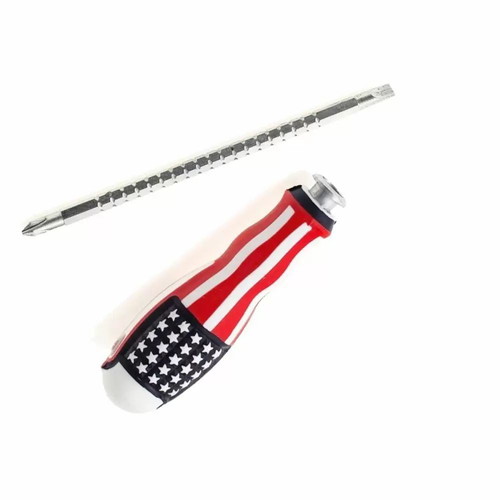 Screwdriver with 2 adjustable bits new KG0120-067