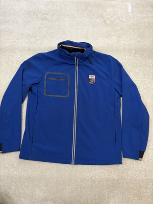 GANT x 24h LE MANS soft shell sport race Flex jacket, size L, blue