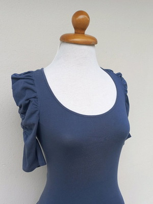Μπλούζα Zara μεταχειρισμένη, μέγεθος M, μπλε, 90% cotton