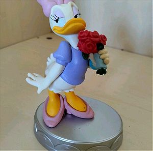 Αυθεντική φιγούρα Disney Daisy Duck με βάση