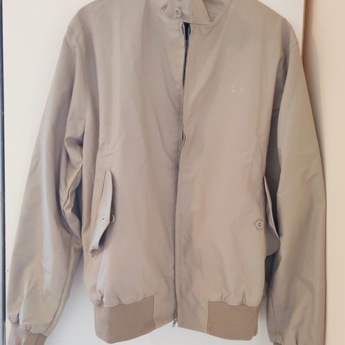 Fred Perry Harrington jacket new, beige, made in England