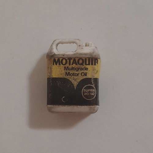 Vintage '80s Motaquip oil container eraser unused