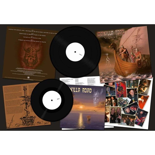 Manilla Road Voyager 2LP sealed black vinyl