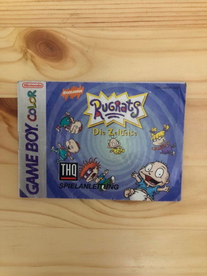 Rugrats Nintendo Gameboy Color manual used