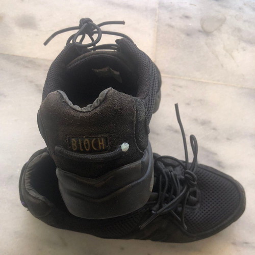 Bloch women's dance shoes used, size 38, black, ballet flats