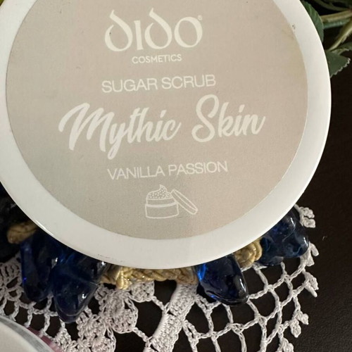 DIDO Sugar Scrub Mythic Skin new with Sweet Kiss, Citrus Heaven, Vanilla Passion scents
