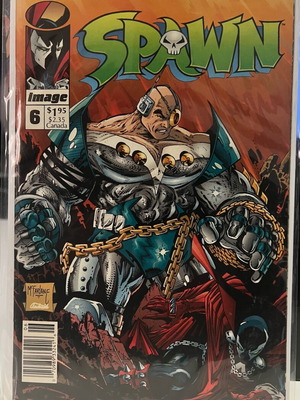 Spawn Comic Τεύχος 6 Σαν Καινούργιο (1992) Todd McFarlane