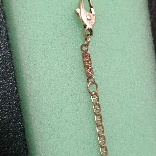 Gold bracelet K14 used, yellow gold