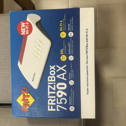 Fritz!Box 7590 AX Wi-Fi 6 modem router like new