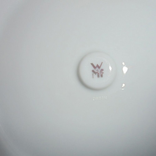 WMF porcelain saucer new, original design