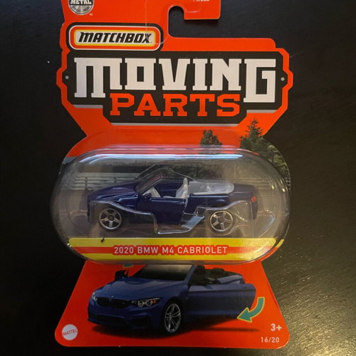 Matchbox Moving Parts BMW M4 Cabriolet sealed