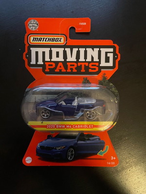 Matchbox Moving Parts BMW M4 Cabriolet sealed