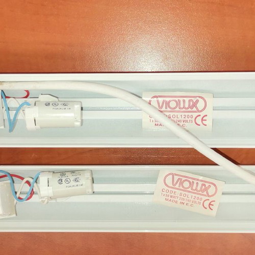 Ceiling lights used, pack of 12 scafakia