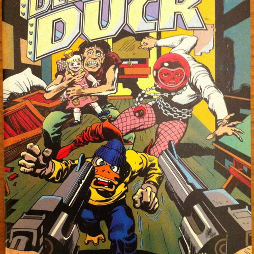 Destroyer Duck comic pack issues 1-7 used, ECLIPSE COMICS