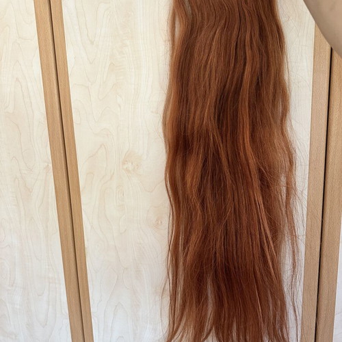 Ginger Hair Ponytail 75 cm, 150g, like new