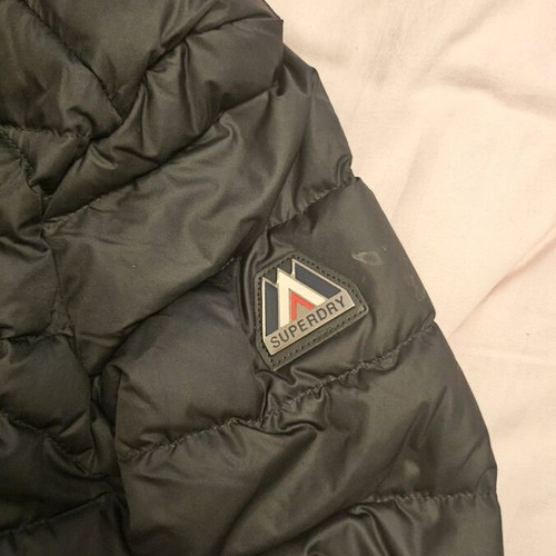 Superdry women's jacket XS black like new