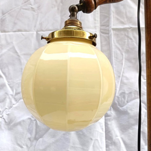 Antique classic bridge arm floor lamp like new