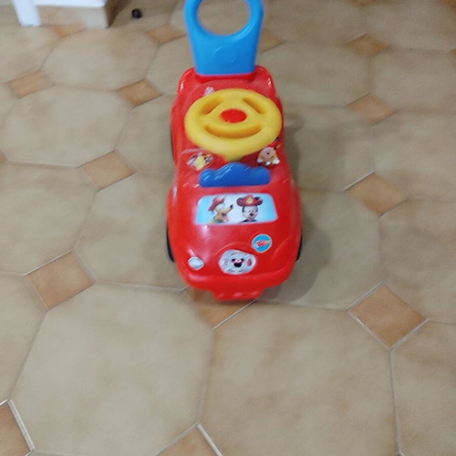 Disney Mickey Mouse Ride-On Car like new with fire truck sound