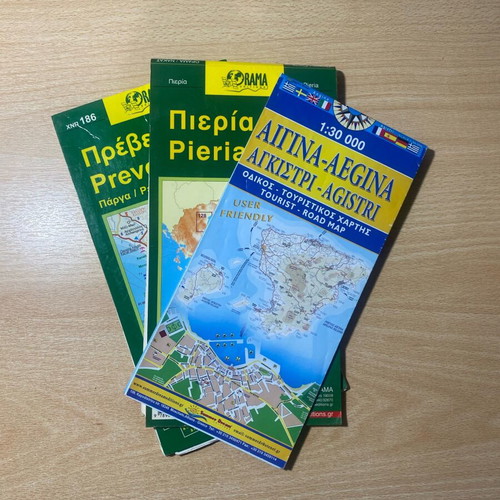 Various maps used, in good condition