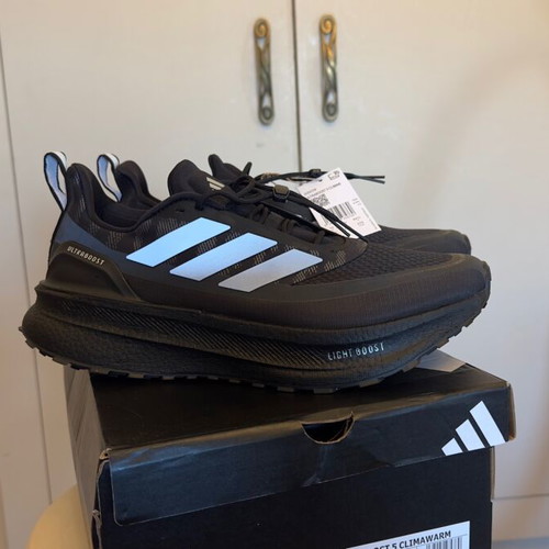 Adidas Ultraboost 5 Climawarm new, size 44 2/3, black and silver sneakers