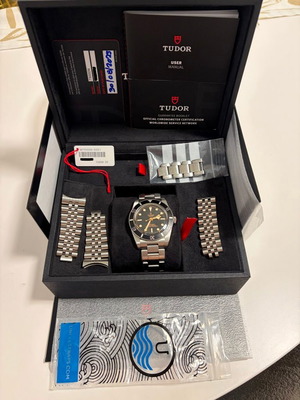 Tudor Black Bay 54 wristwatch with Jubilee bracelet