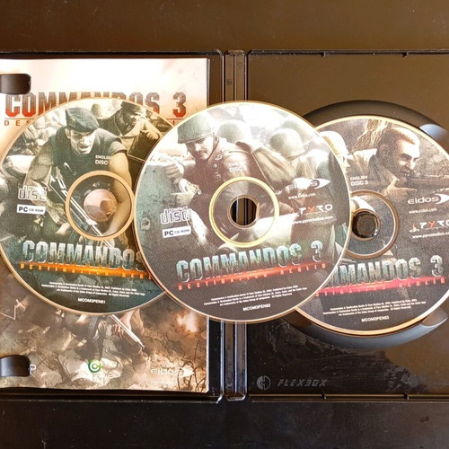 Commandos 3 Destination Berlin PC CD-ROM used