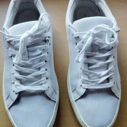 Lacoste men's sports sneakers used, size 42, white