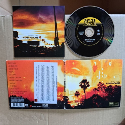 Ryan Adams Ashes & Fire CD like new, rock