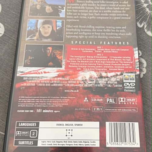 The Crimson Rivers DVD used