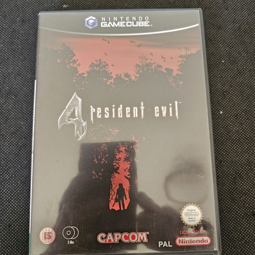 Resident Evil 4 Nintendo GameCube game used, 2 discs with manuals