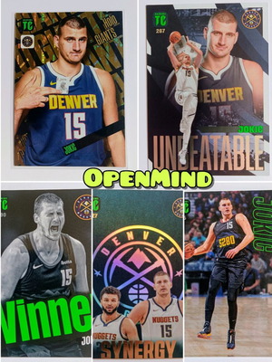 Πλήρες σετ Nikola Jokic 5 καρτών Top Class NBA 2024