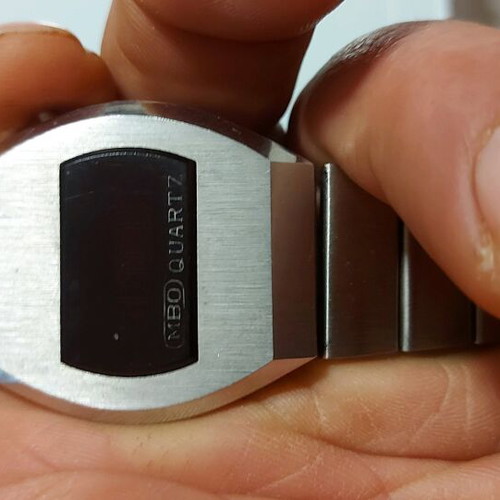 MBO Vintage Digital Men's Watch 1975 Germany like new, stainless steel