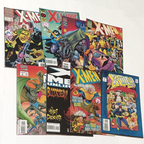 X-Men Marvel Comics special edition issues set