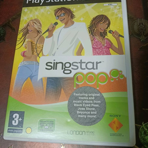 SingStar Pop for Sony PS2 like new