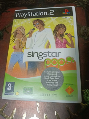 SingStar Pop for Sony PS2 like new