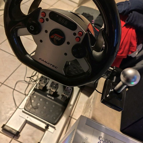 Fanatec CSR Forza Motorsport bundle steering wheel used