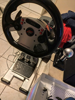 Fanatec CSR Forza Motorsport bundle steering wheel used