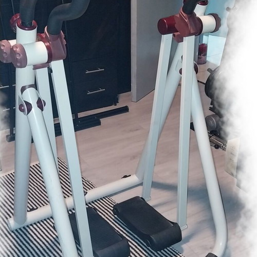 Air Walker fitness machine used without meter
