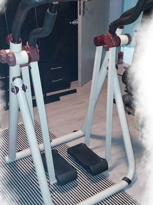 Air Walker fitness machine used without meter