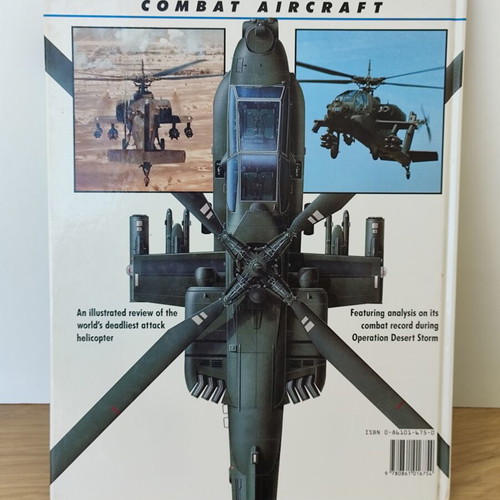 Combat Aircraft AH 64 book used, English hardcover