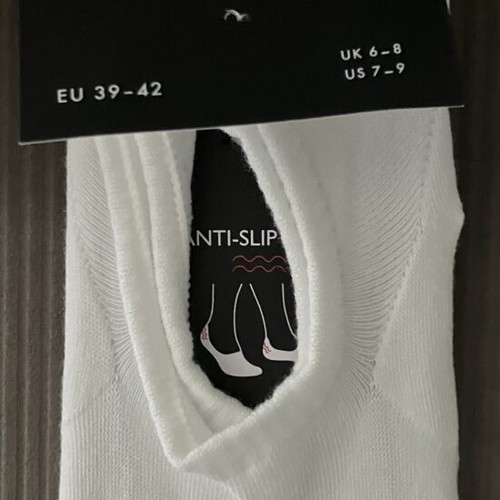 Tommy Hilfiger low socks white, new, size 39-42, 1 pair
