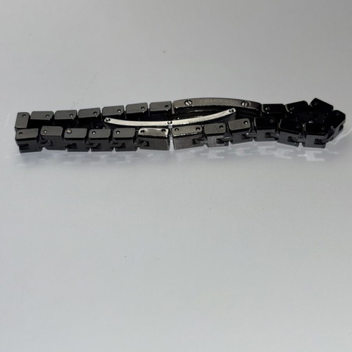 Chimento men's bracelet, black, luxury