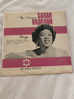 Sarah Vaughan The Divine LP used, jazz, US 1964