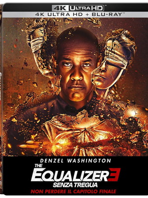 The Equalizer 3 Limited Edition Steelbook 4K UHD + Blu-ray new