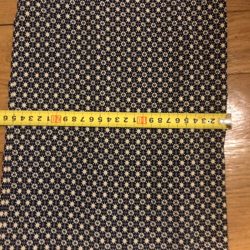 Vintage SunKyung Silk Scarf 125x25 cm blue and gold like new