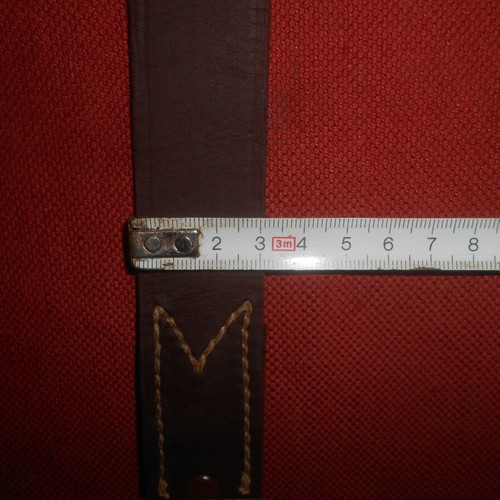 Leather soldier's sling 1940-41 WWII Greek Army used