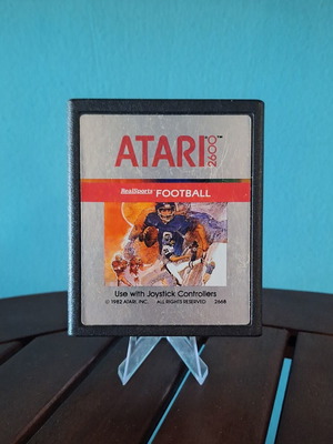 RealSports Football Atari 2600 game used, untested