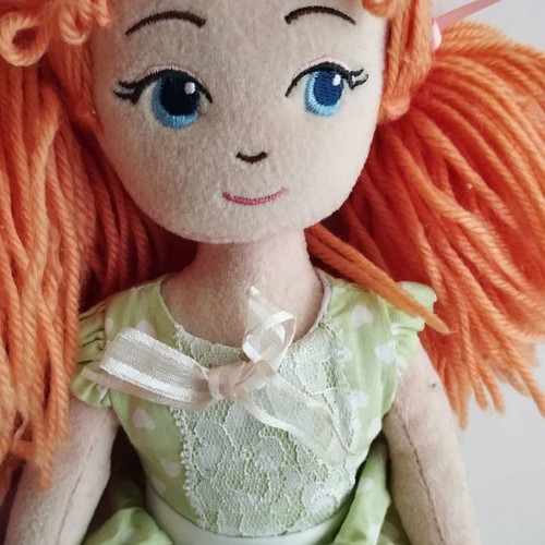 Aurora Sweet Lollies cloth dolls used, pack of 2, 37 cm