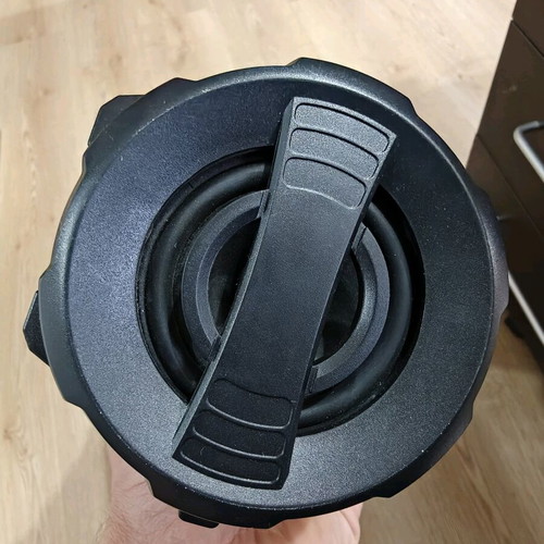 Akai ABTS-12C portable speaker used with Bluetooth, USB, SD, AUX