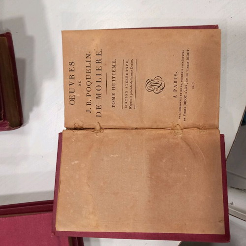 7 VOLUMES MOLIERE 1813
